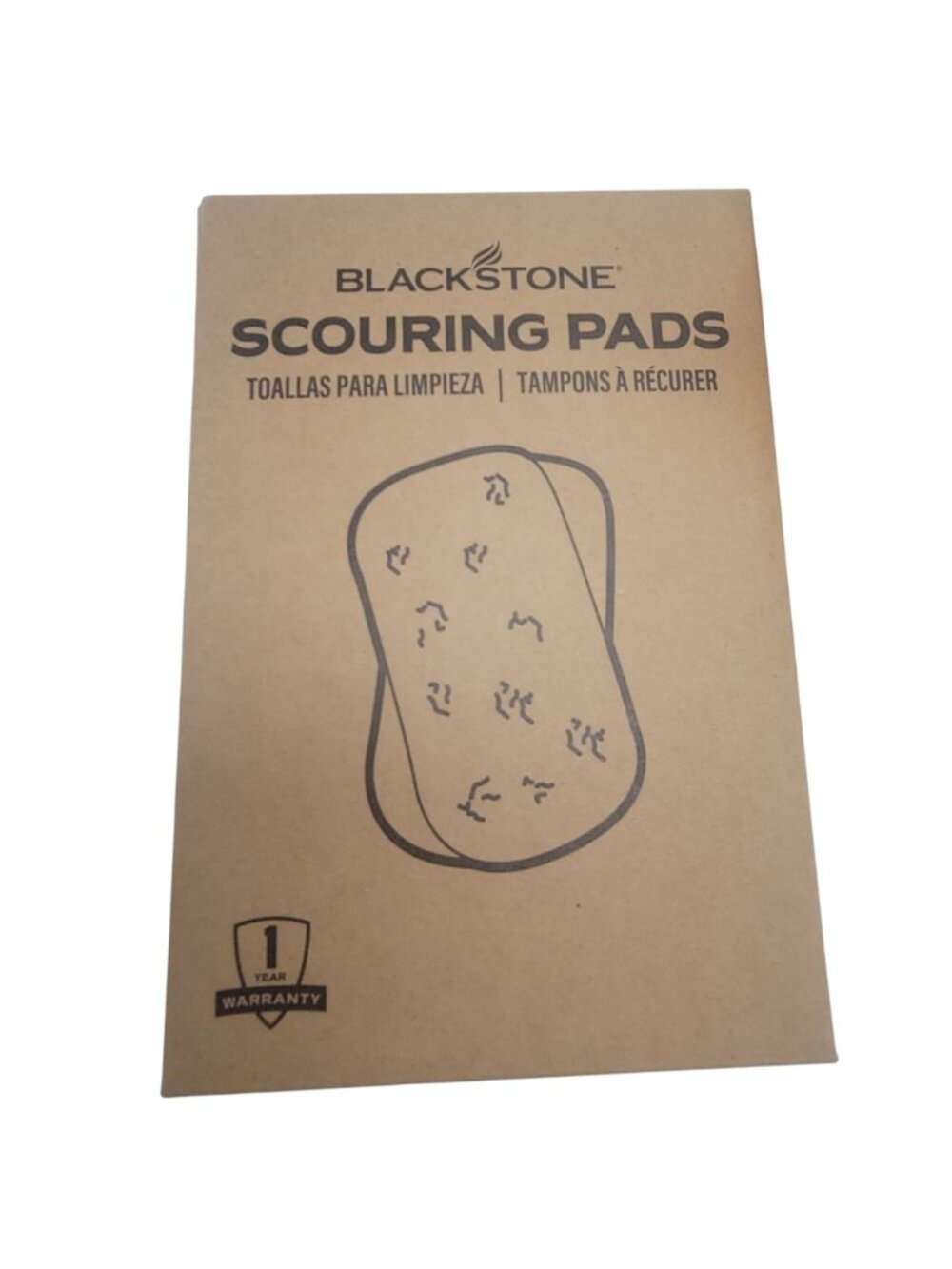 Blackstone 2 Packs of 10-Count Replacement Scouring Pads Outdoor Grill Cleaning - Picture 7 of 9